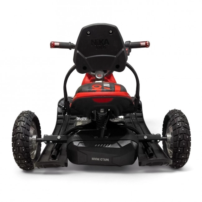 Электроснегокат Snow Razor Moto Pro (черно-красный)