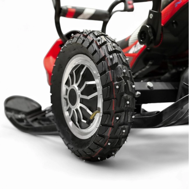 Электроснегокат Snow Razor Moto Pro (черно-красный)