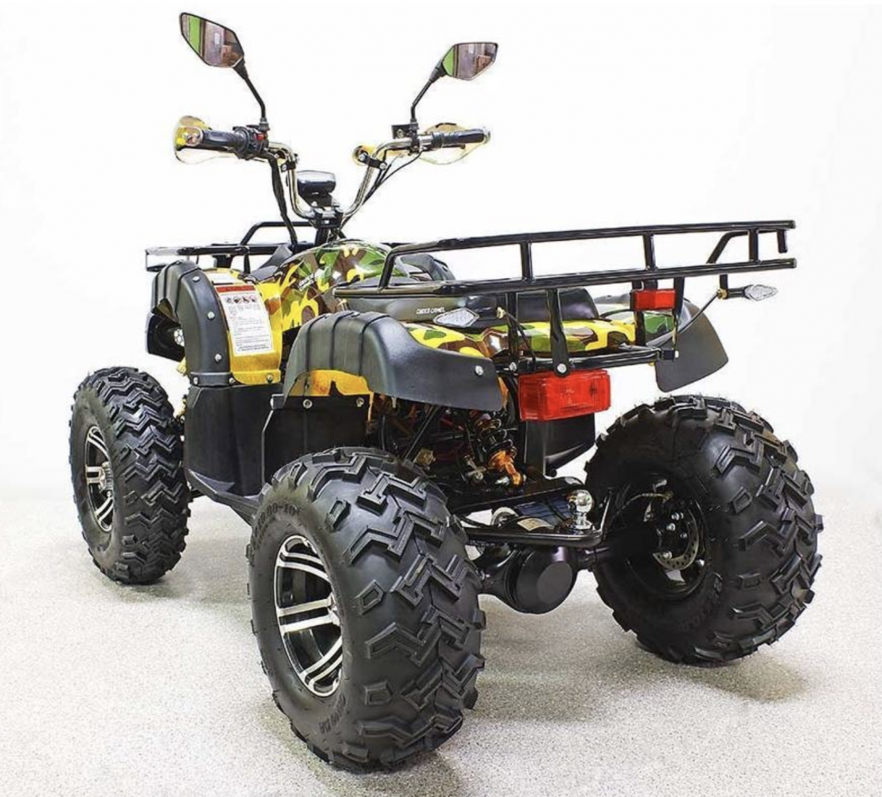 Квадроцикл GreenCamel Сахара AWD 4x4 (60V52Ah 2x2kW R10 alum)