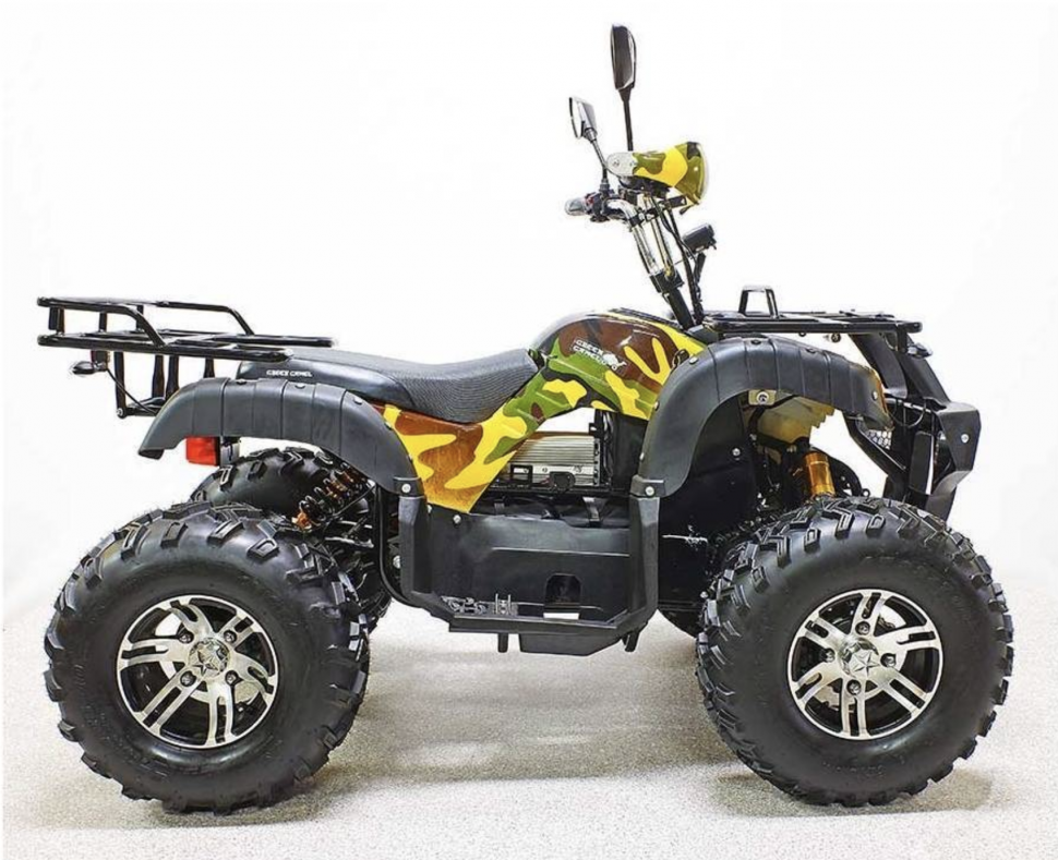 Квадроцикл GreenCamel Сахара AWD 4x4 (60V52Ah 2x2kW R10 alum)