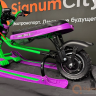 Электроснегокат Snow Razor Pro (фиолетово-зеленый)