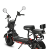 Электроскутер White Siberia MINI R 3.0 black 60v